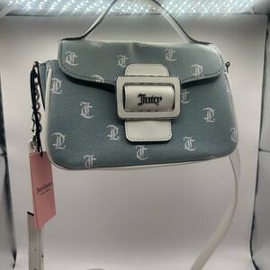 NWT white and denim Juicy Couture crossbody